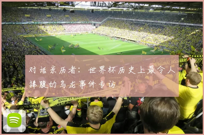 对话亲历者:世界杯历史上最令人捧腹的乌龙事件专访