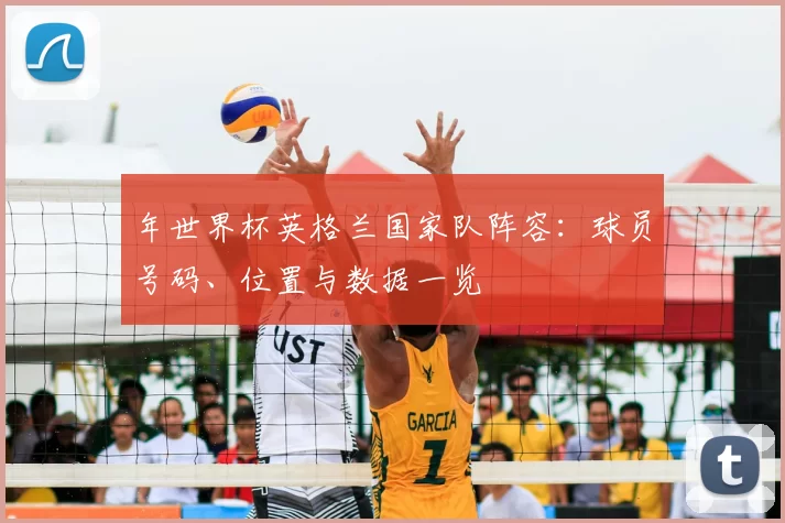 年世界杯英格兰国家队阵容：球员号码、位置与数据一览